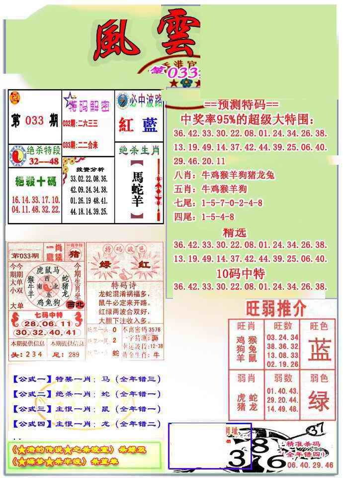 033期风云榜[图]