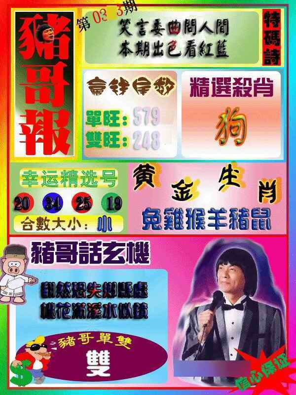 033期猪哥报[图]