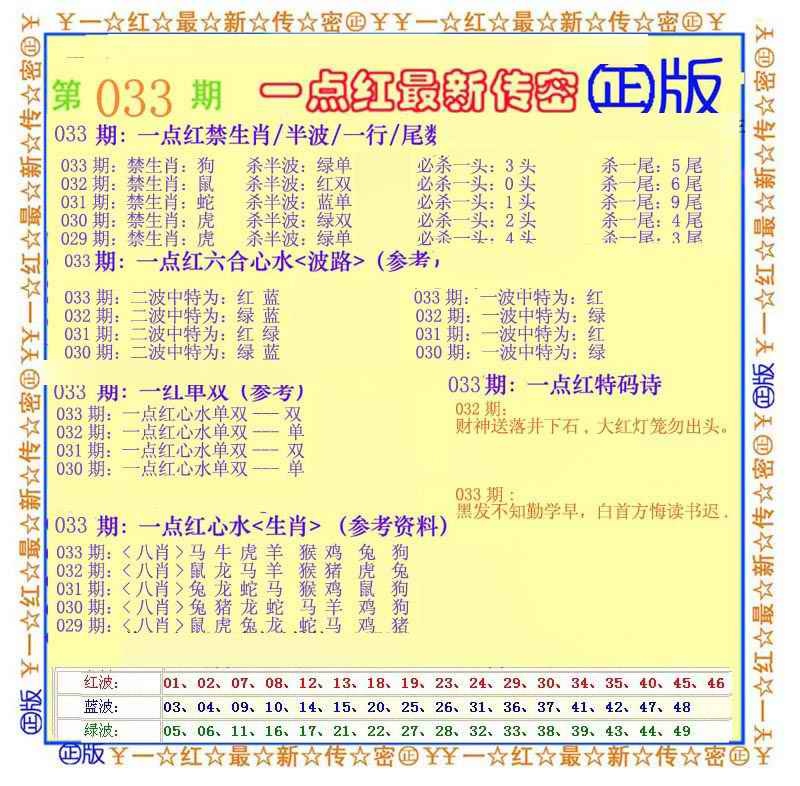 033期一点红最新传密[图]